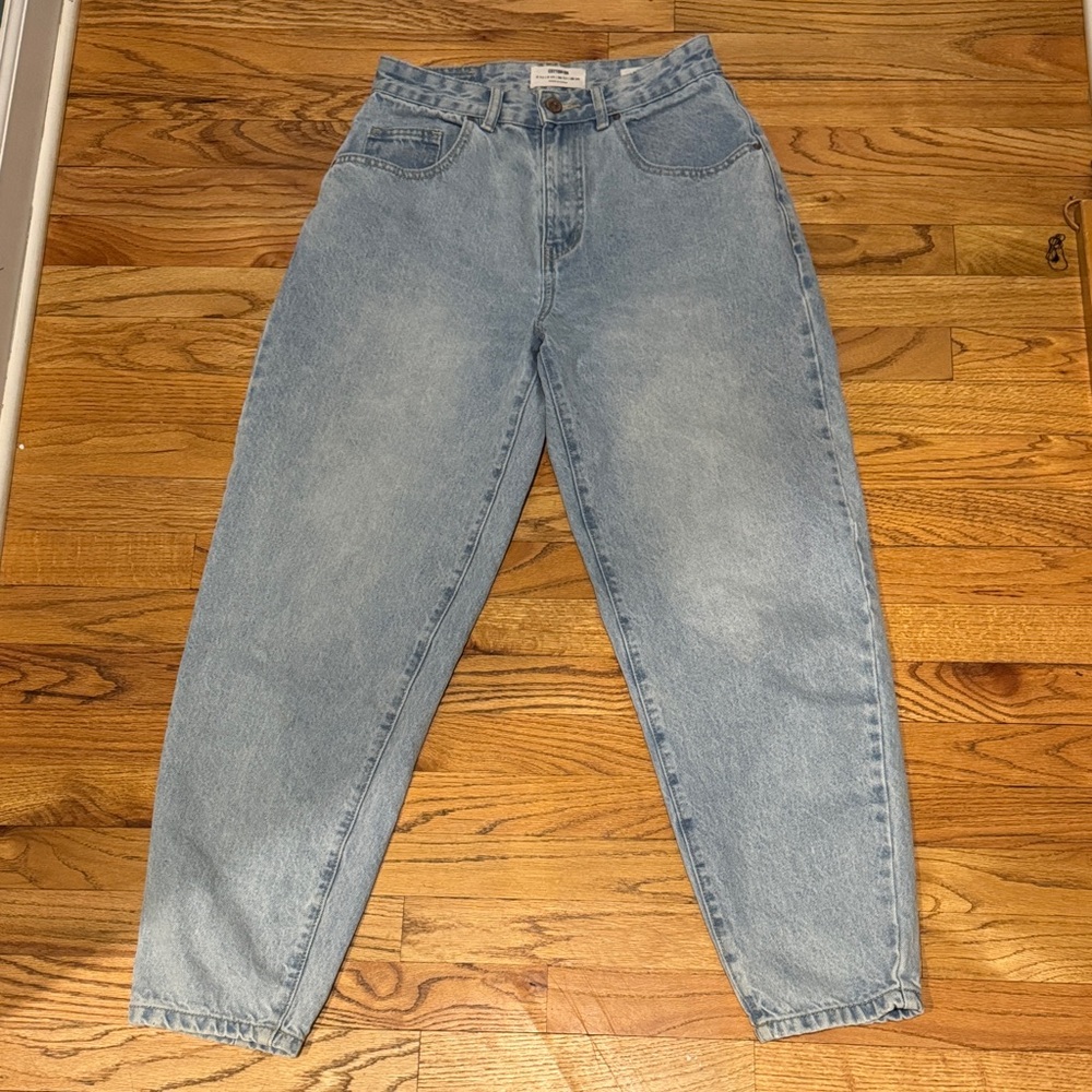 Cotton On Light Blue Slouch Mom Denim Jeans size 4